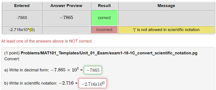 UsingWW Scientific Notation And Math Quill