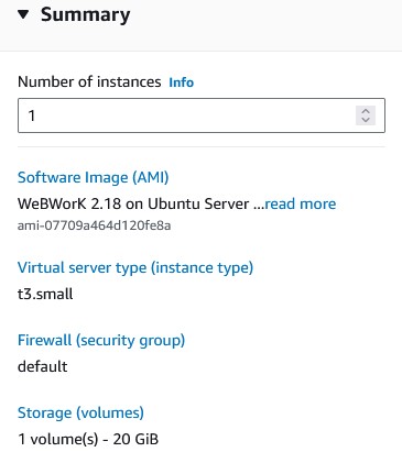 My AWS instance profile